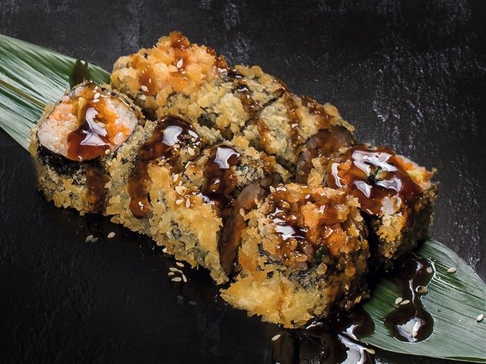 Темпура унаги маки